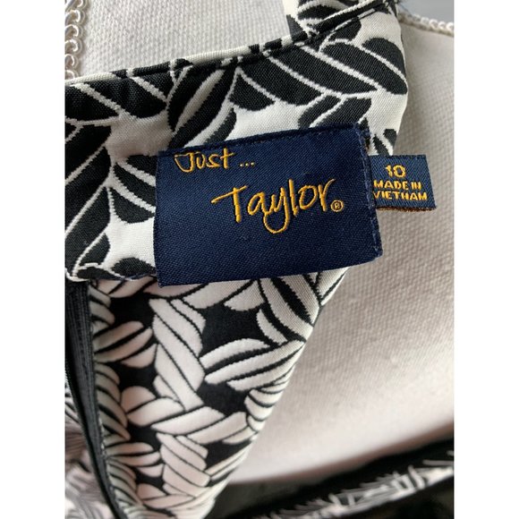 Just Taylor Sleeveless Halter Shift Dress Size 10 - Picture 7 of 8